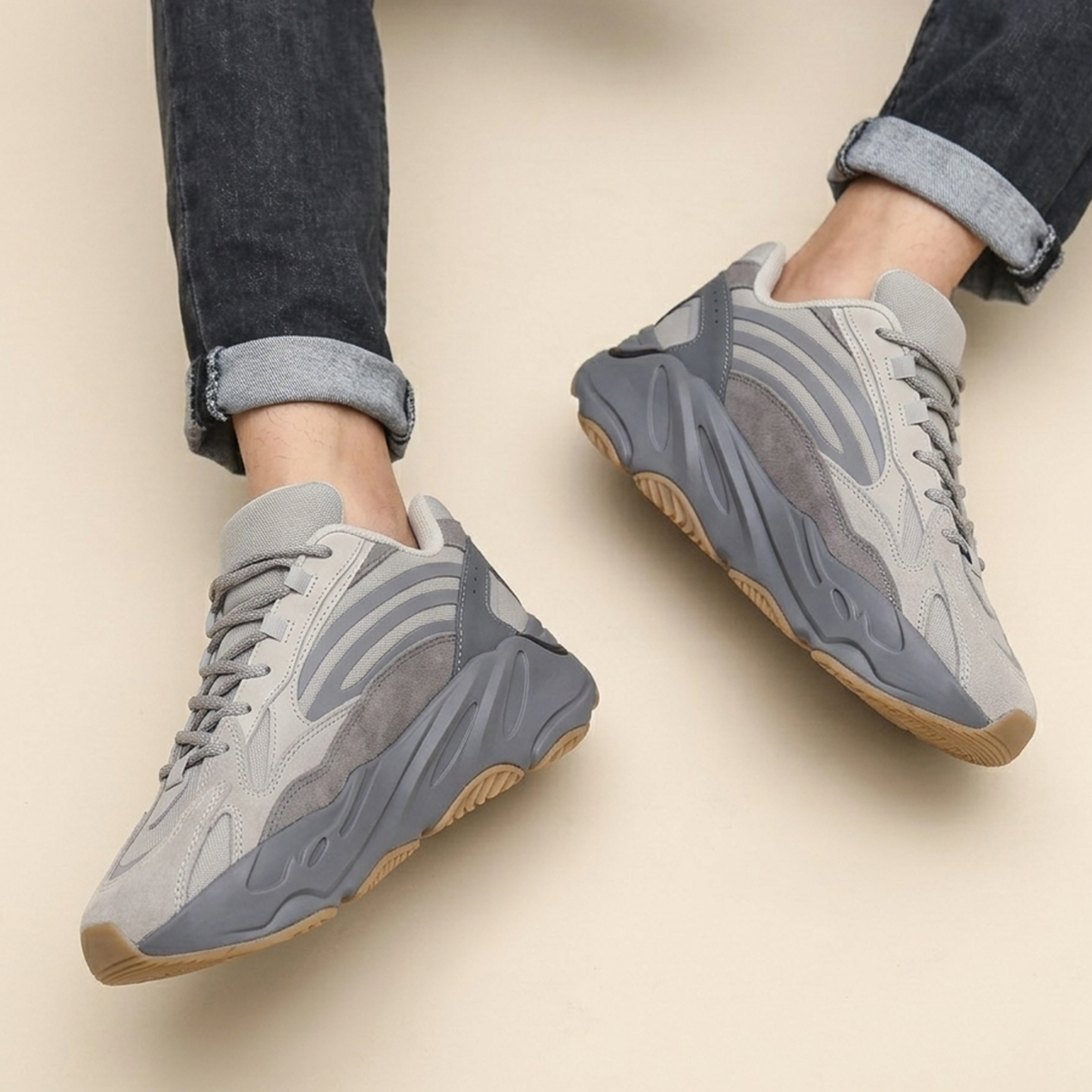 Elevateshooes Force Höhensneaker – Schwarz, 36