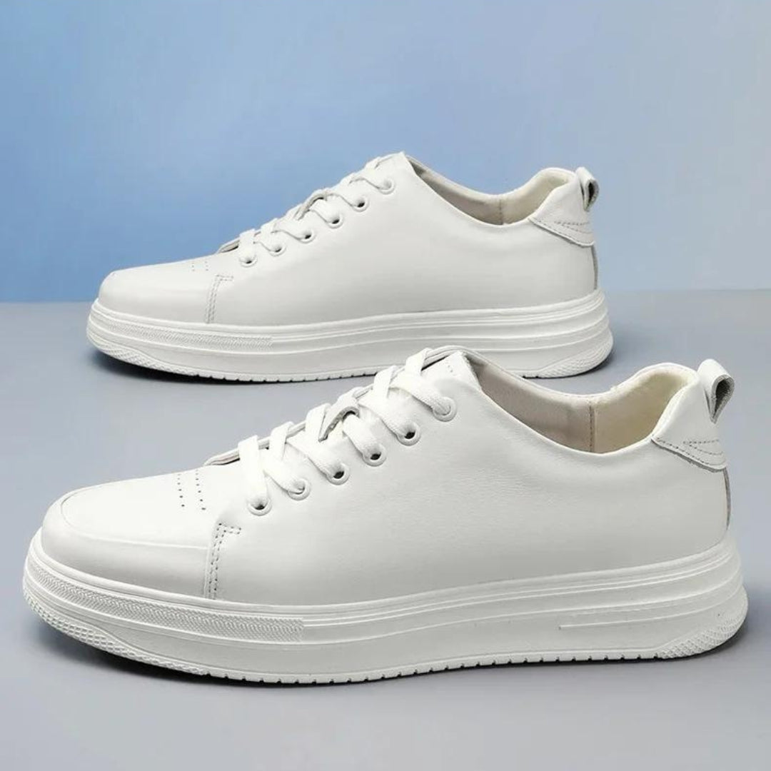 Elevateshooes Basic Höhensneaker – Weiß, 44