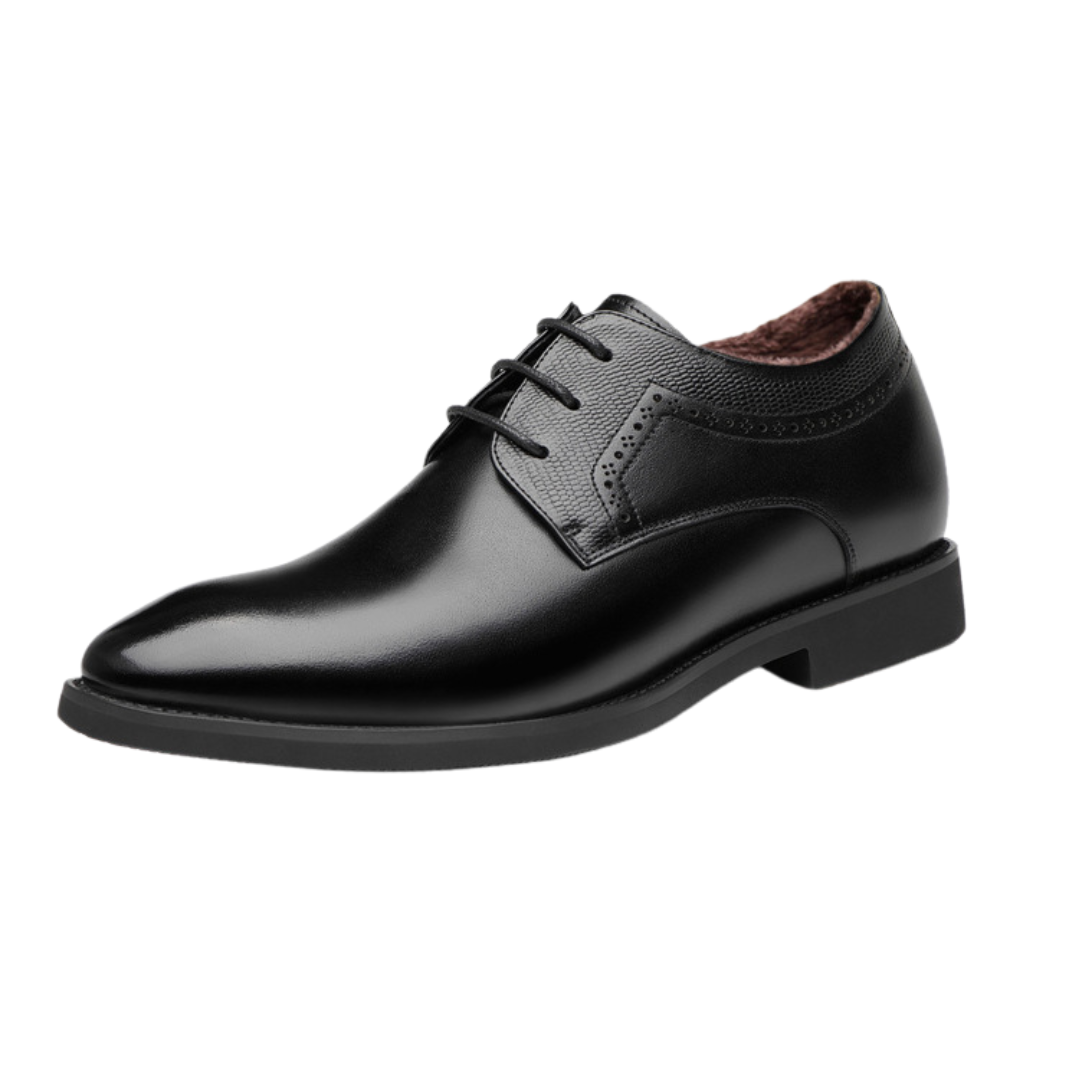 Elevateshooes Prestige Business-Schuhe – Schwarz, +8 cm, 37