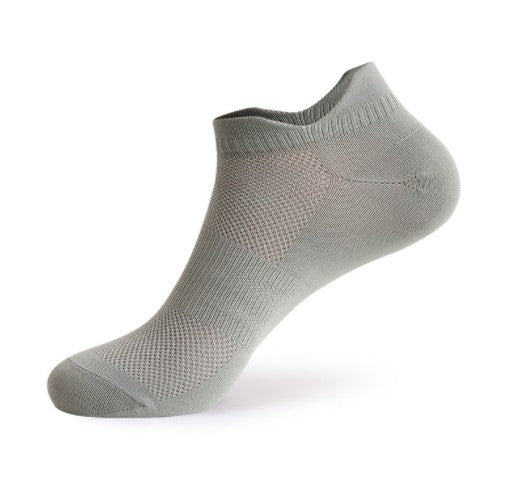 Elevateshooes Sneaker-Socken – Grau, 6 Stück, 34-39