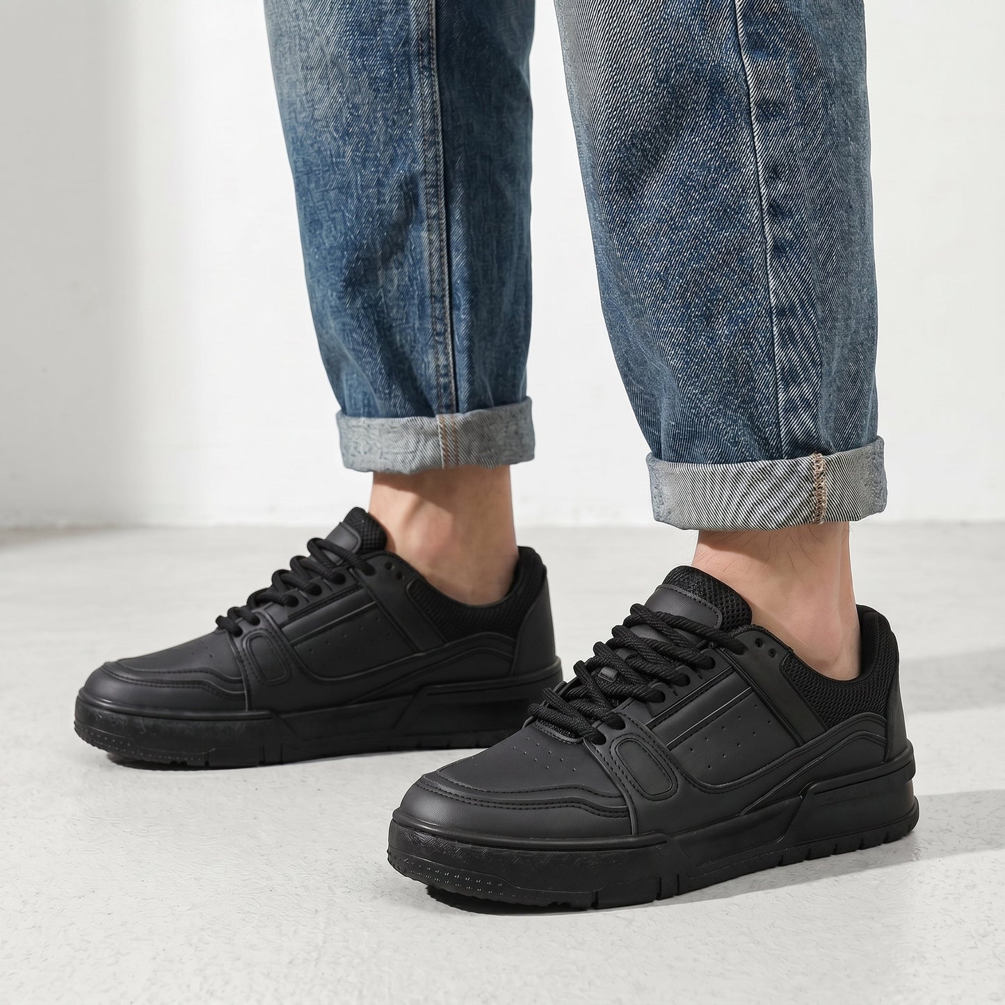 Elevateshooes Corso Höhensneaker – Weiß, +2.5 cm, 44