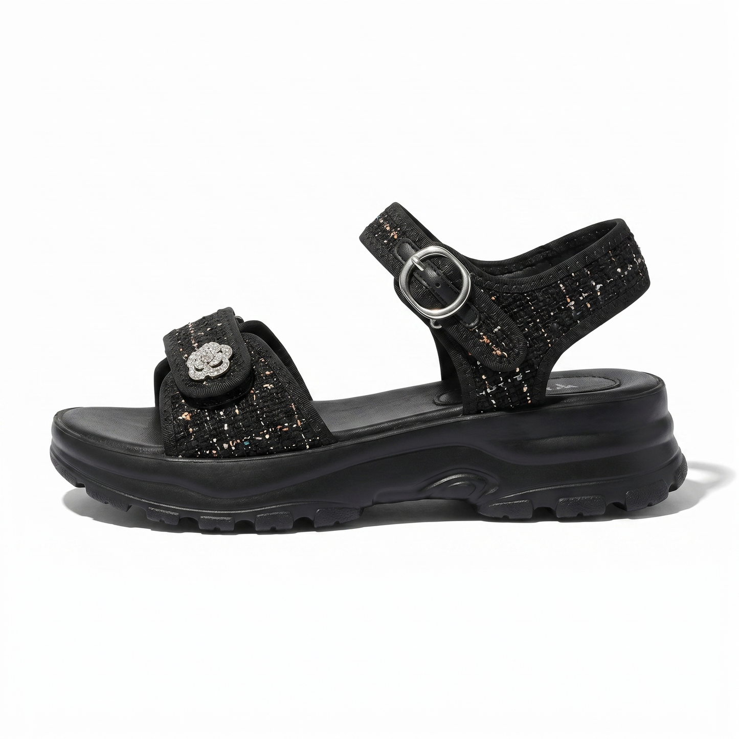 Elevateshooes Lily Sandalen – Weiß, +3.5 cm, 40