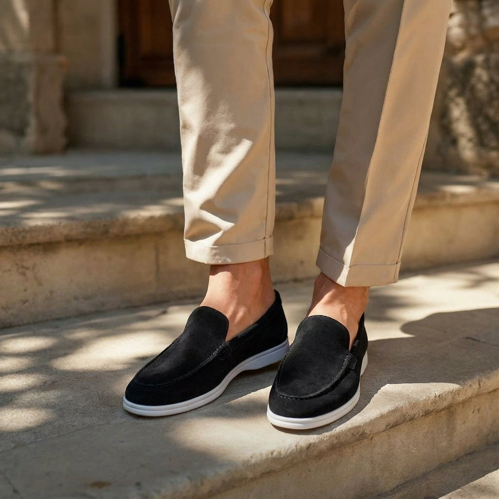 Elevateshooes Loafer Business-Schuhe – Schwarz, 39
