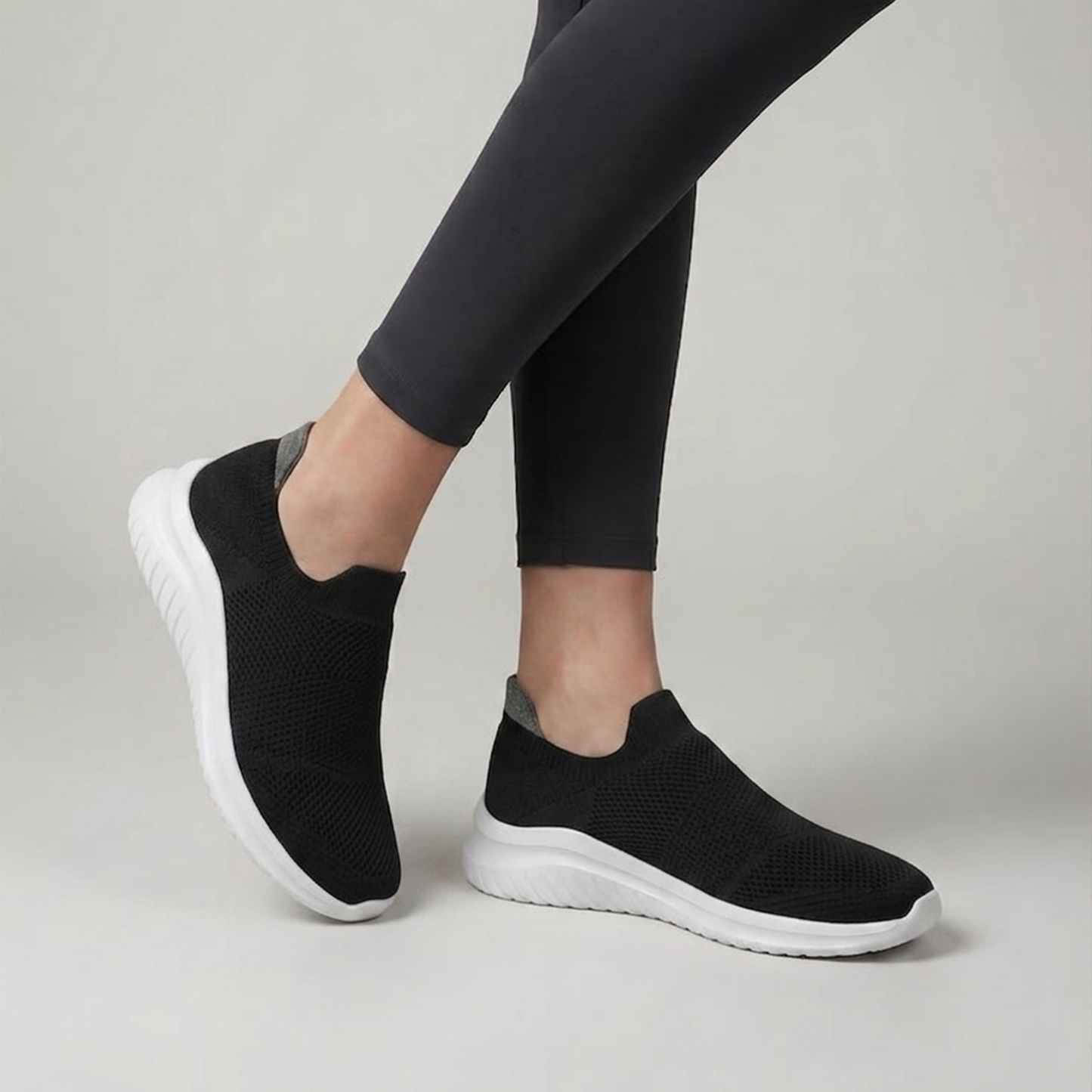 Elevateshooes Sally Höhensneaker – Schwarz, 37