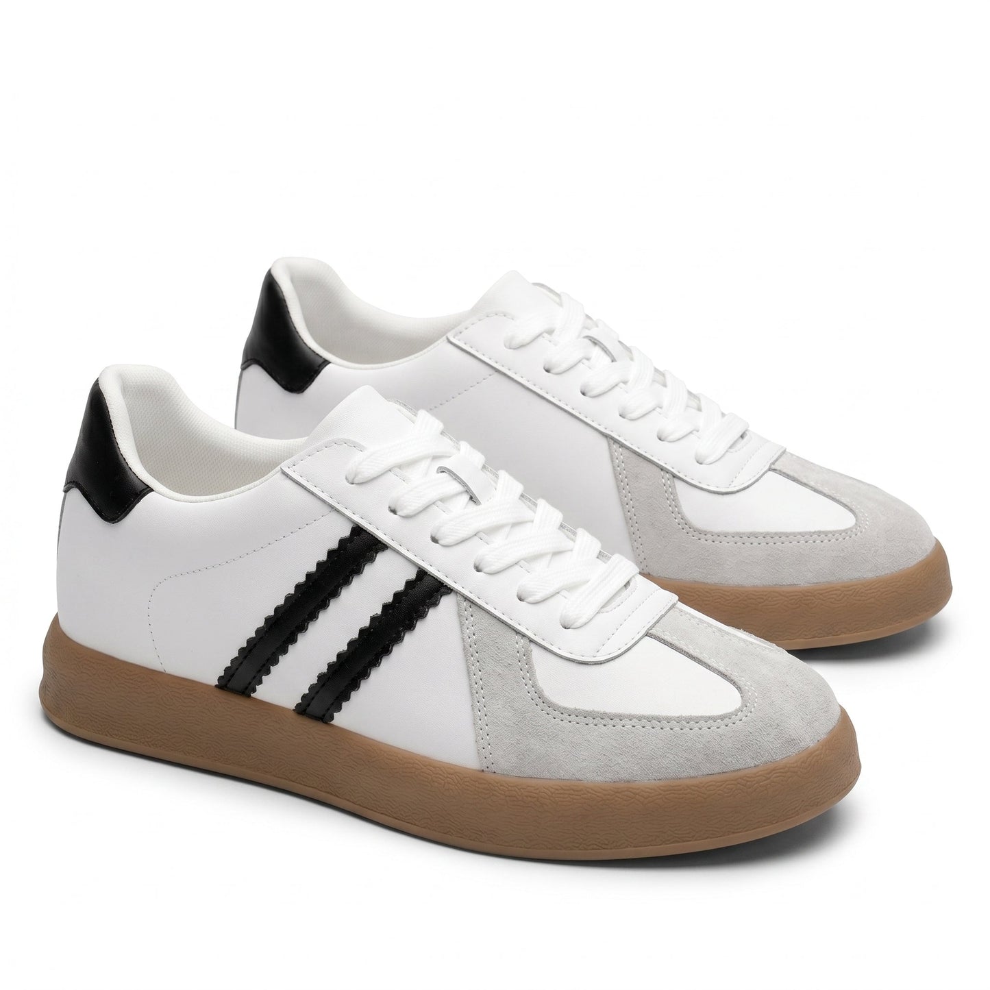 Elevateshooes Urban 2.0 Höhensneaker – Weiß, +6 cm, 40