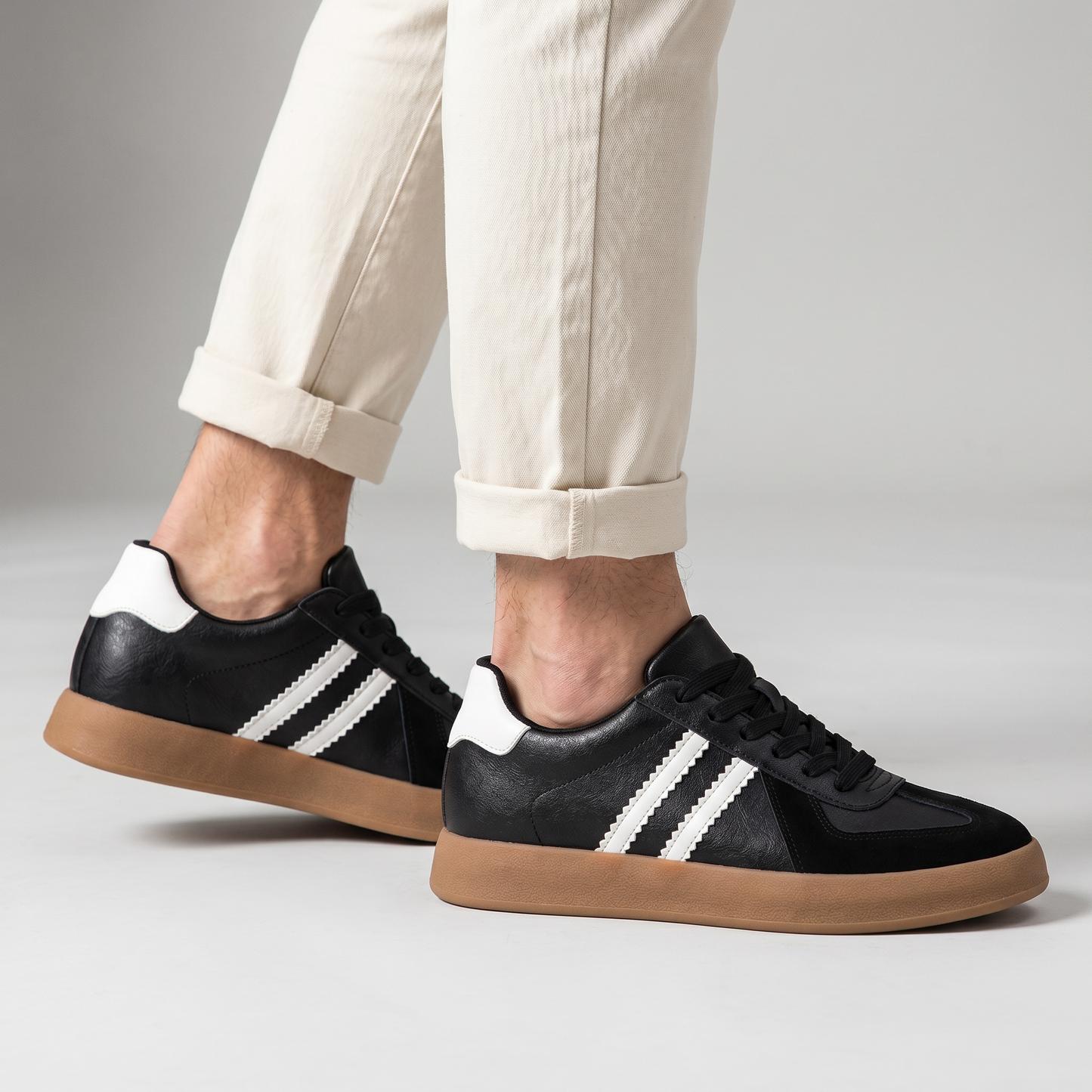 Elevateshooes Urban 2.0 Höhensneaker – Weiß, +6 cm, 43
