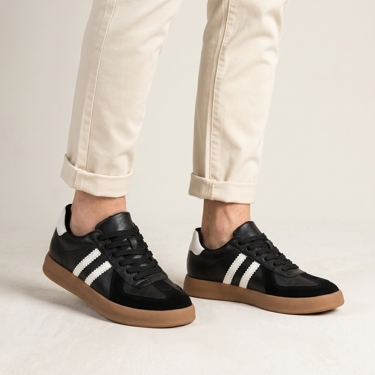 Elevateshooes Urban 2.0 Höhensneaker – Weiß, +8 cm, 38