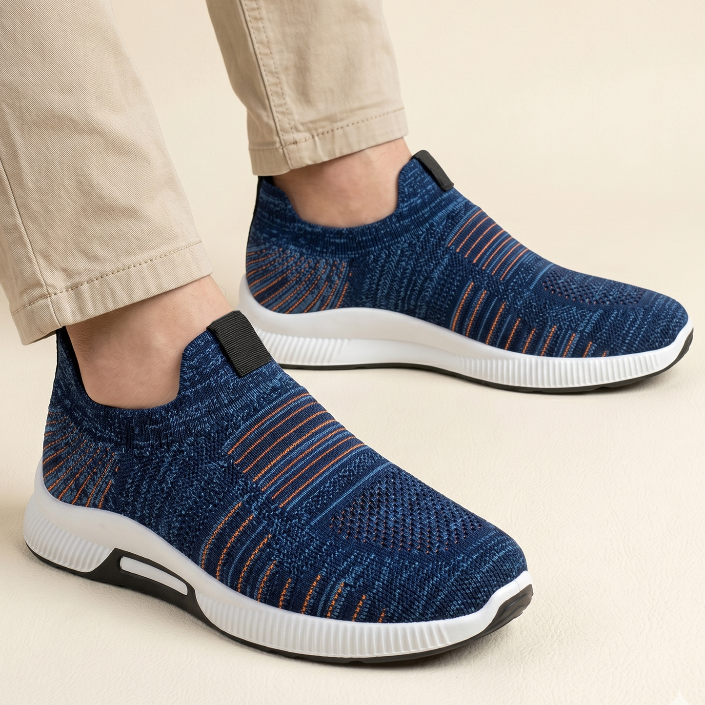 Elevateshooes Volt Höhensneaker – Dunkelblau, +4 cm, 39