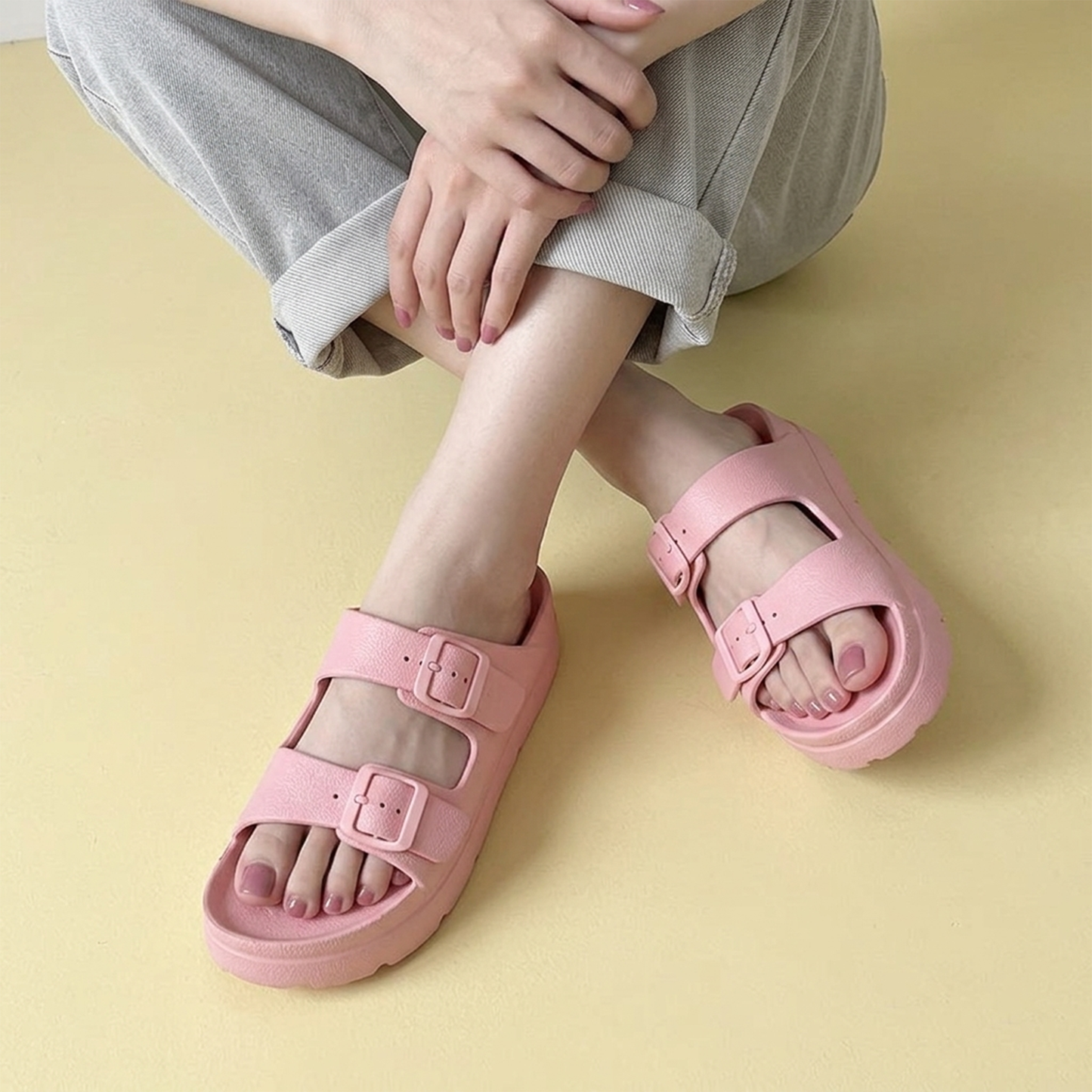 Elevateshooes Elly Sandalen – Karamell, 36