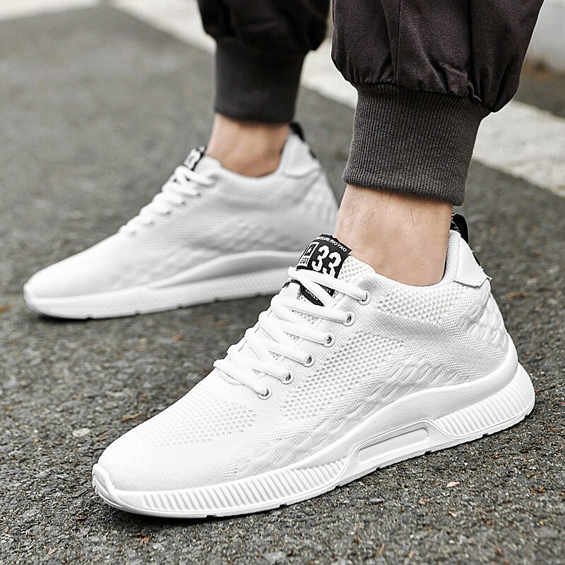 Elevateshooes Active Höhensneaker – Weiß, 42