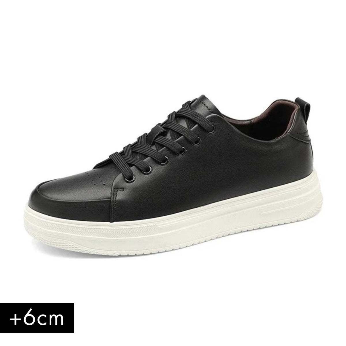 Elevateshooes Basic Höhensneaker – Schwarz, 38
