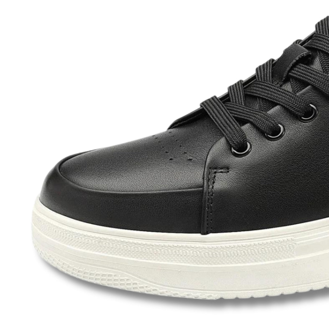 Elevateshooes Basic Höhensneaker – Schwarz, 43
