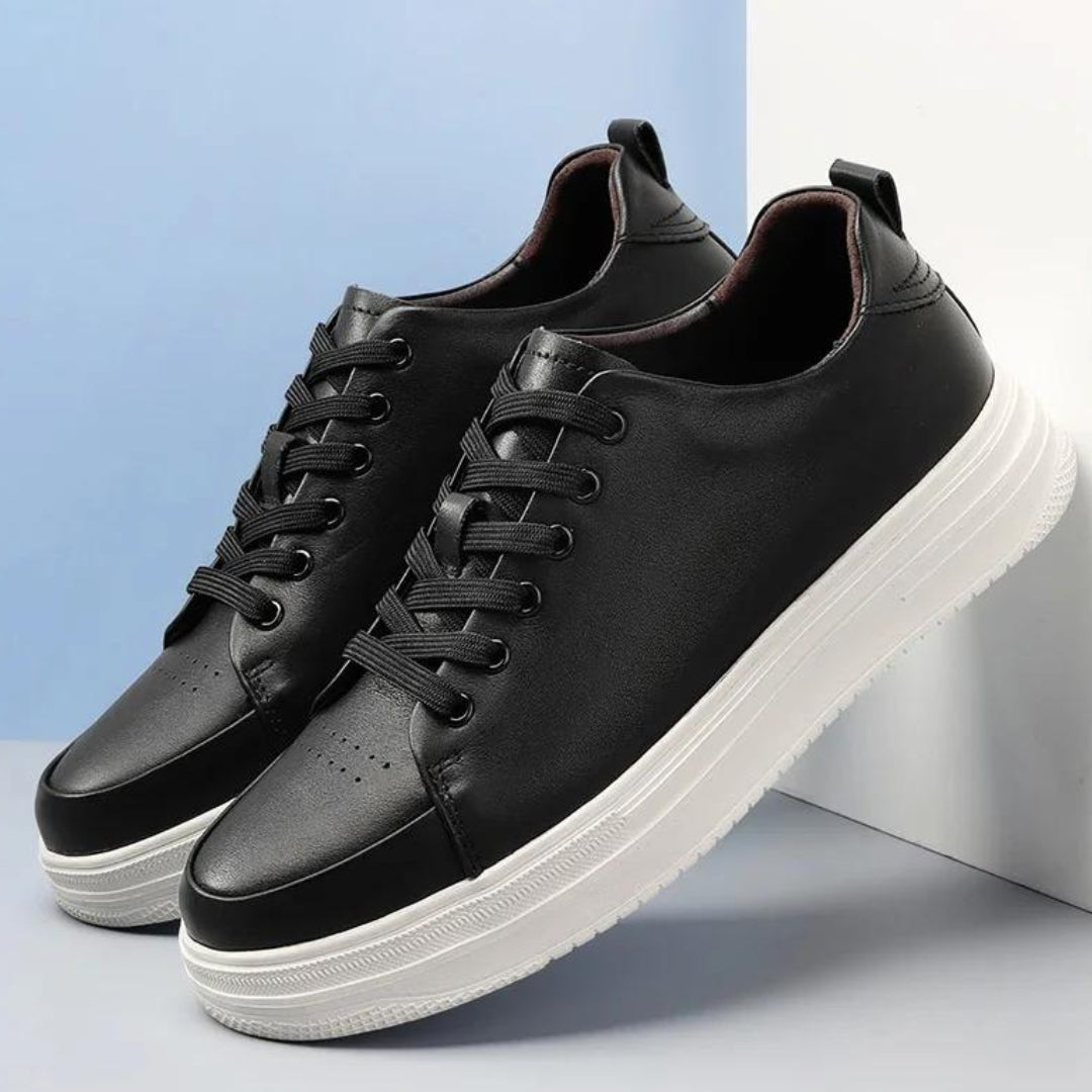 Elevateshooes Basic Höhensneaker – Schwarz, 45