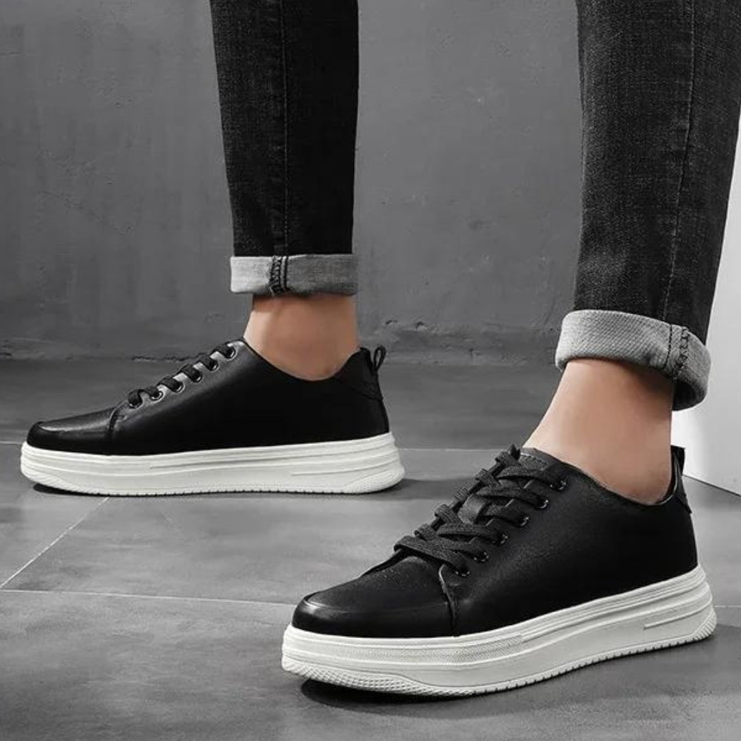 Elevateshooes Basic Höhensneaker – Weiß, 38