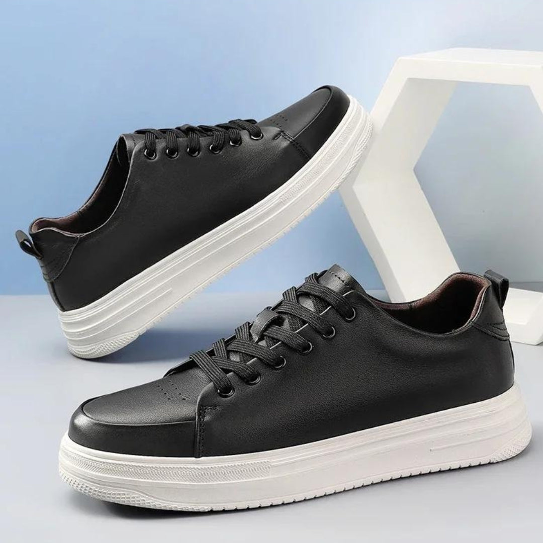 Elevateshooes Basic Höhensneaker – Weiß, 39