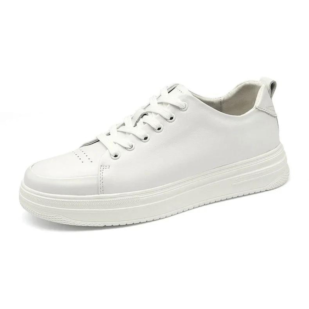 Elevateshooes Basic Höhensneaker – Weiß, 40