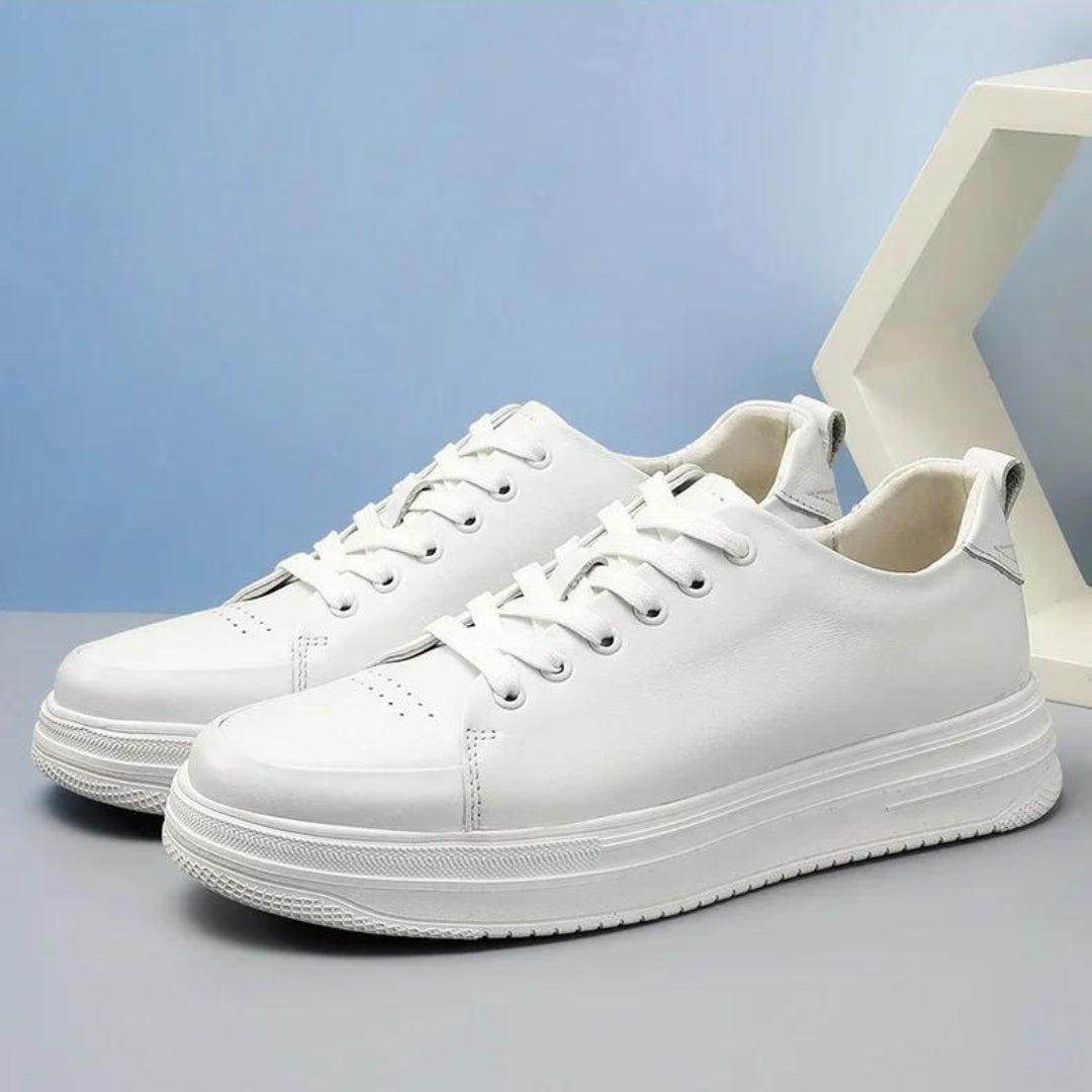 Elevateshooes Basic Höhensneaker – Weiß, 42