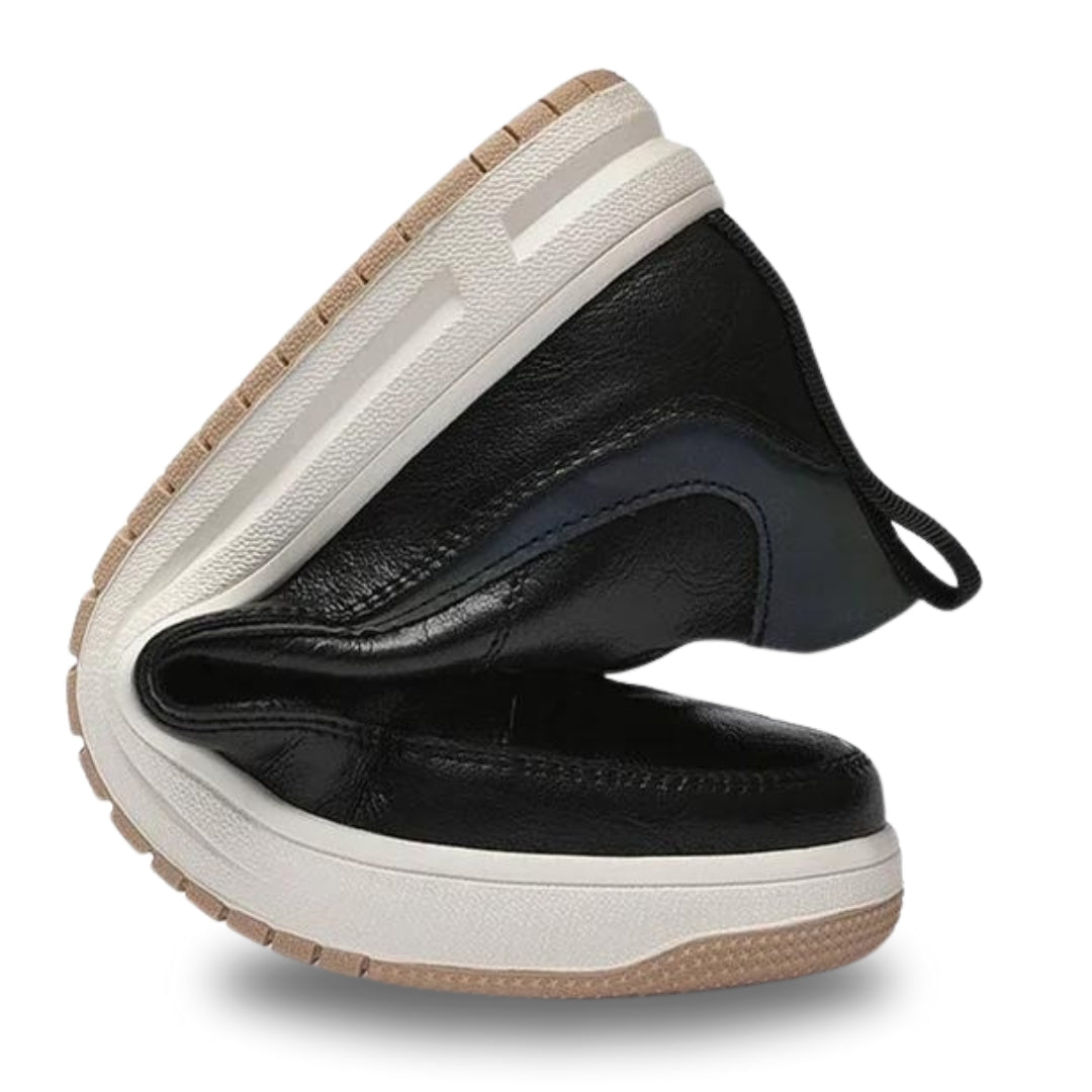 Elevateshooes Carlos Höhensneaker – Beige, +4 cm, 39