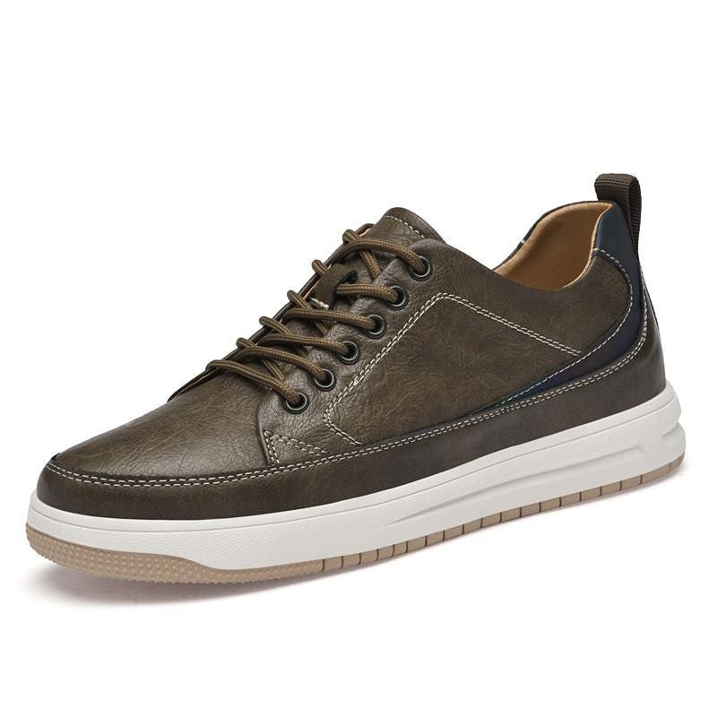 Elevateshooes Carlos Höhensneaker – Beige, +8 cm, 40