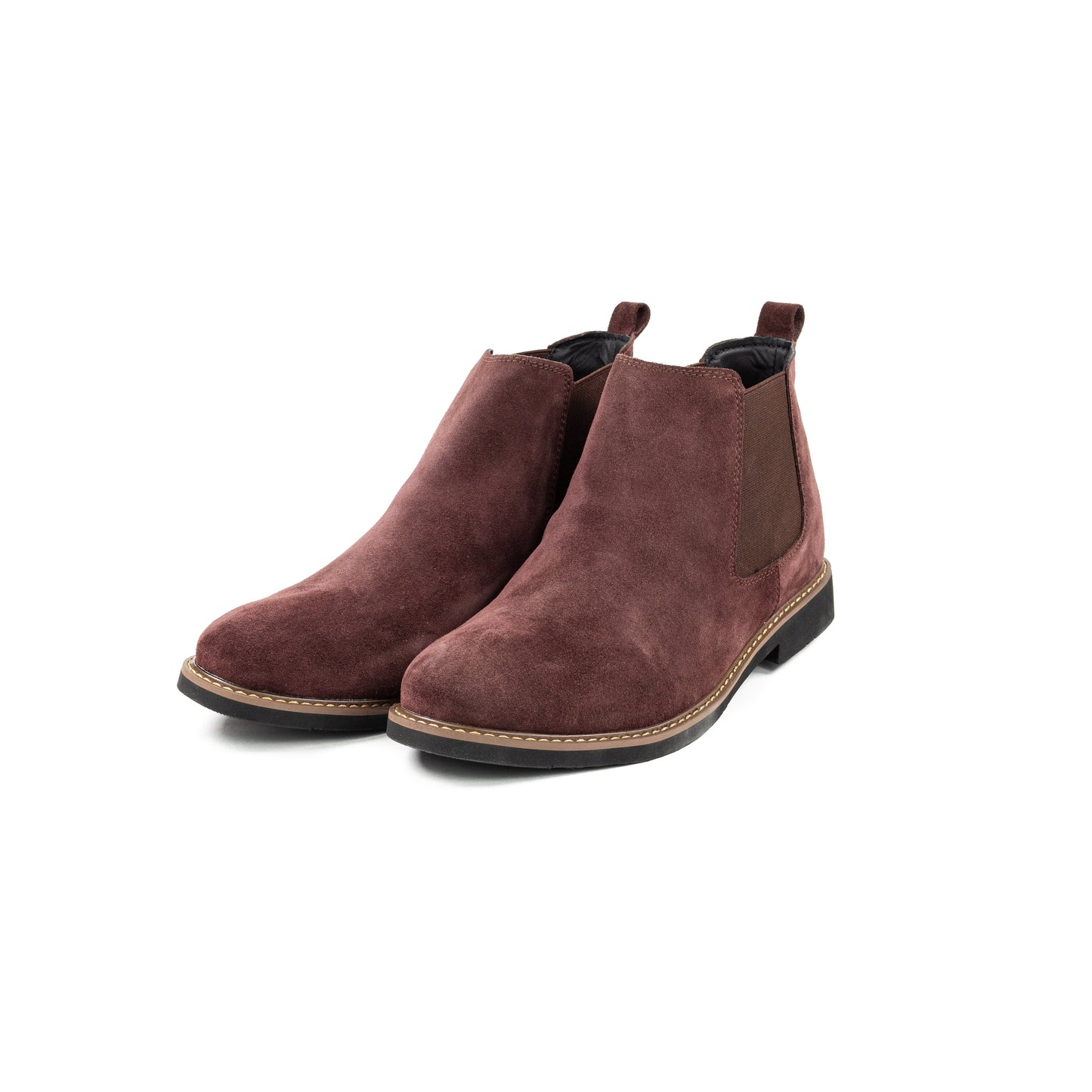Elevateshooes Chelsea Brown Stiefel – 42, Braun