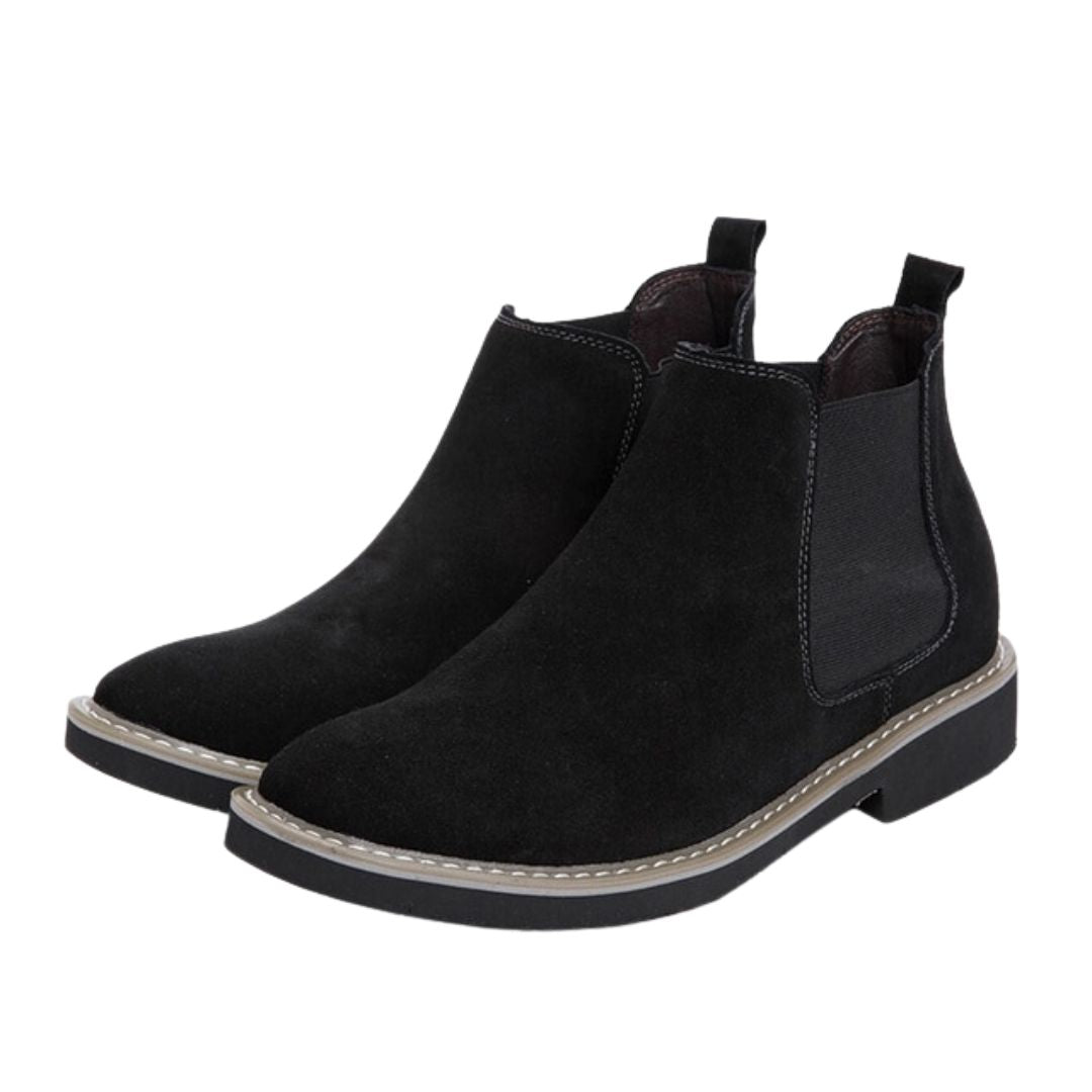 Elevateshooes Chelseas Stiefel – Schwarz, 44