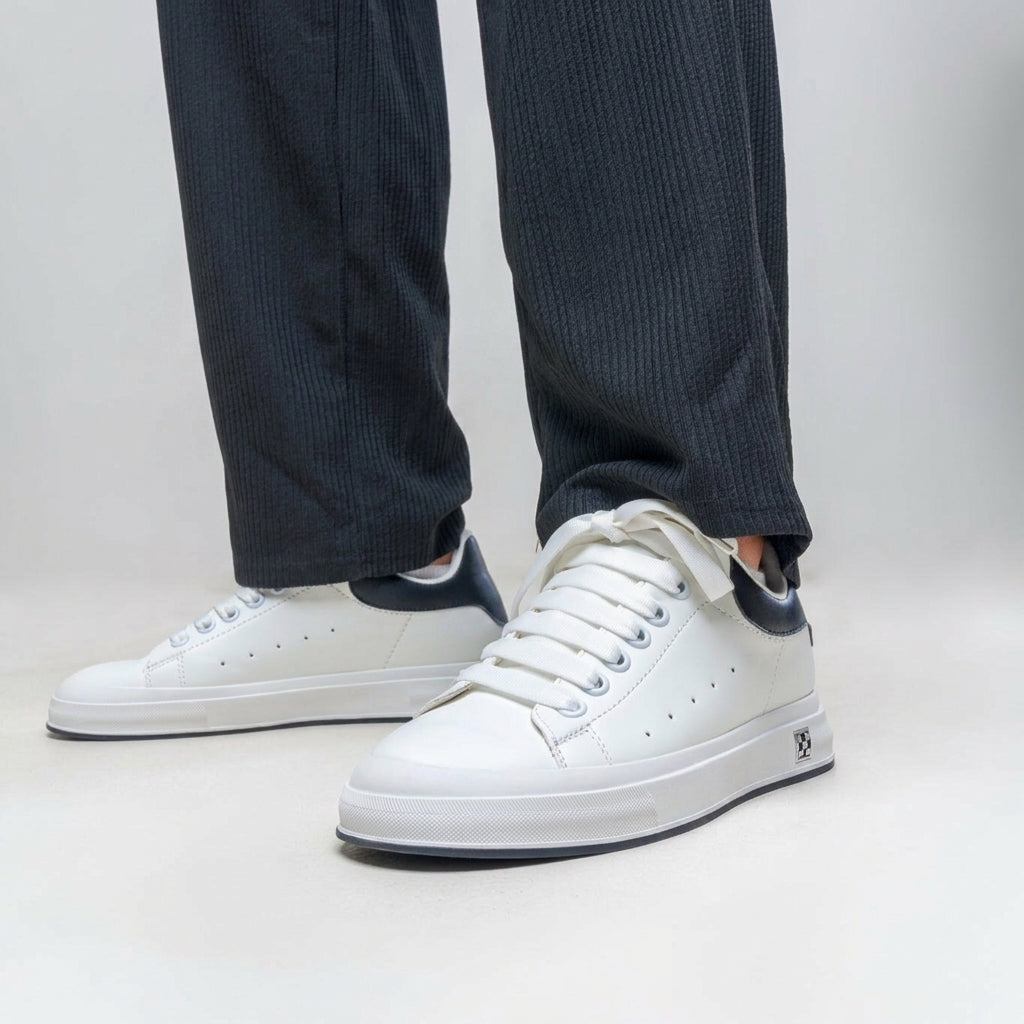 Elevateshooes Classic Höhensneaker – Weiß, 39