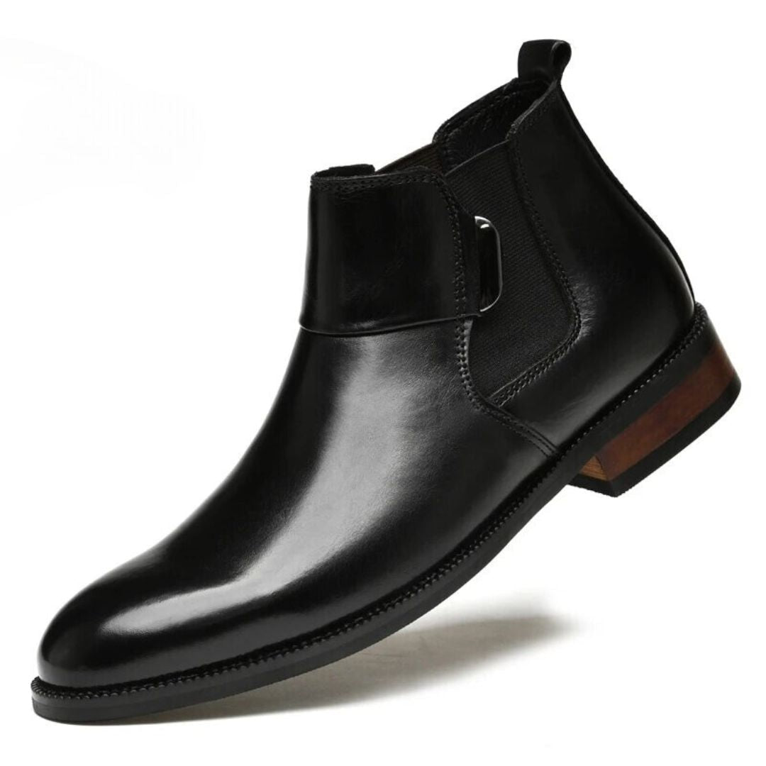 Elevateshooes Classic Cold Business-Schuhe – Braun, 39