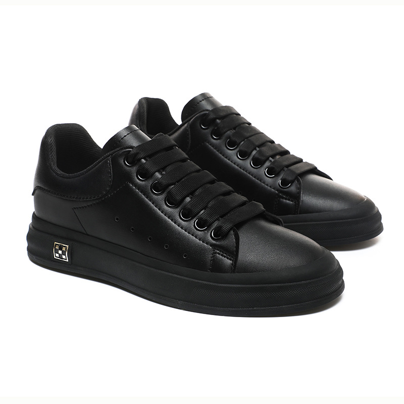 Elevateshooes Classic Femme Höhensneaker – Schwarz, 39