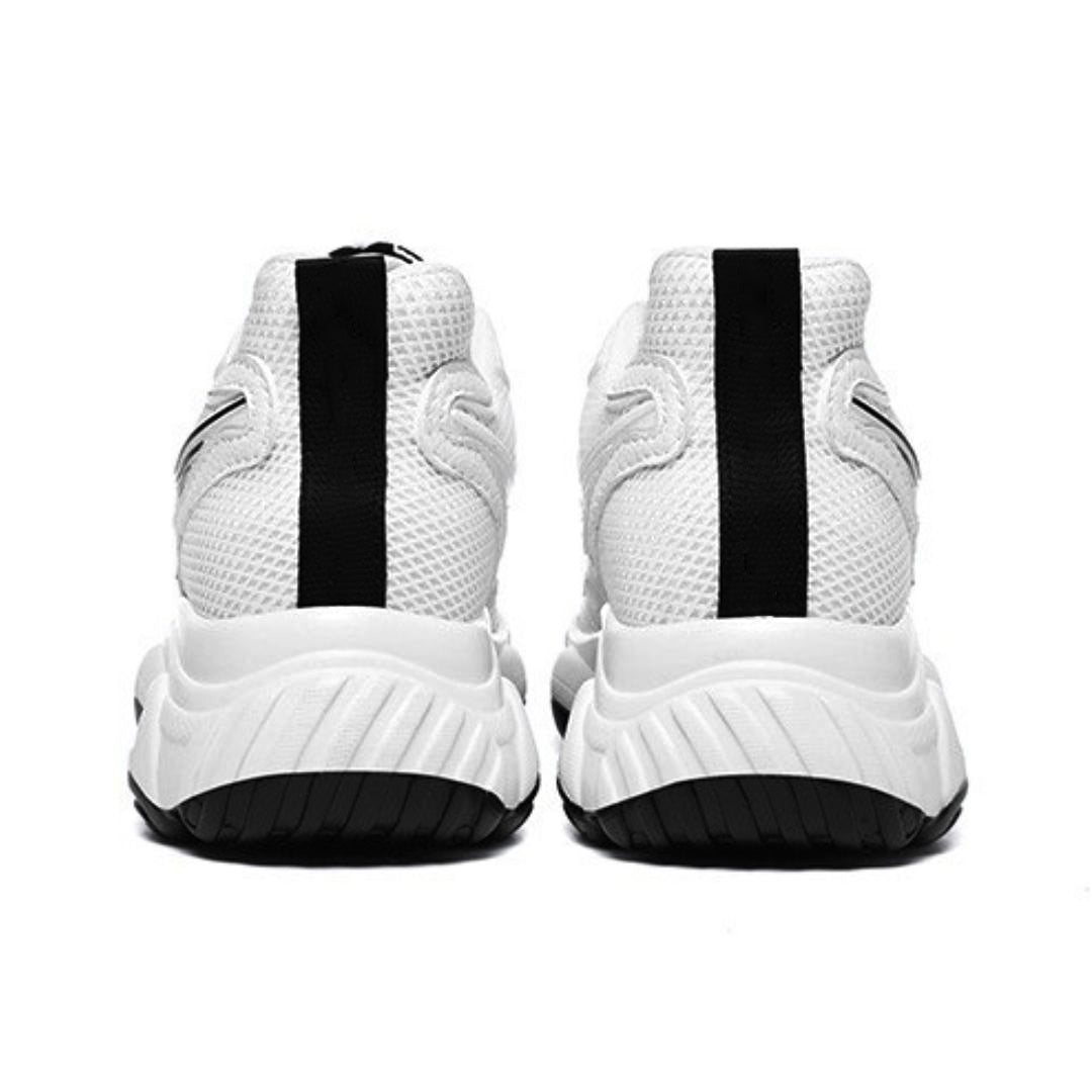 Elevateshooes Comfort Höhensneaker – Weiß, +6 cm, 40