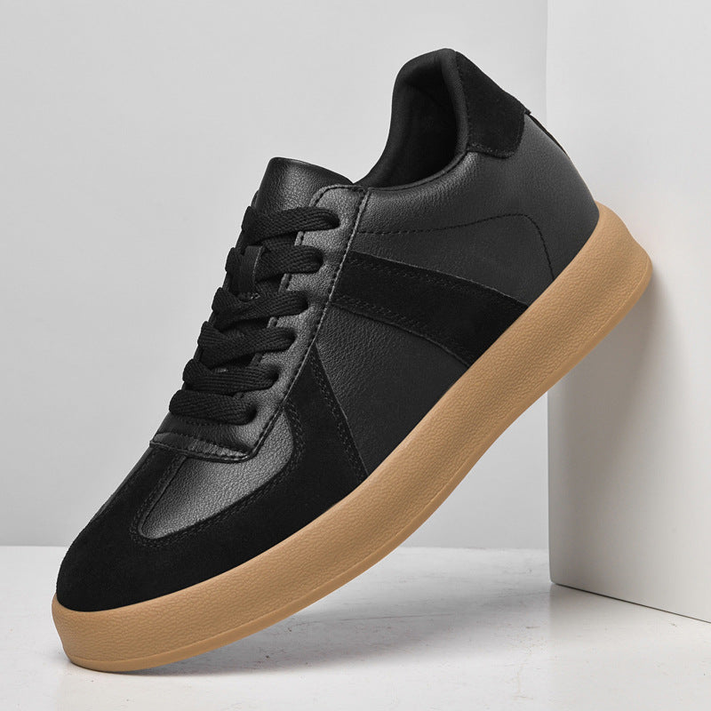 Elevateshooes Urban Höhensneaker – Weiß/Schwarz, +8 cm, 39