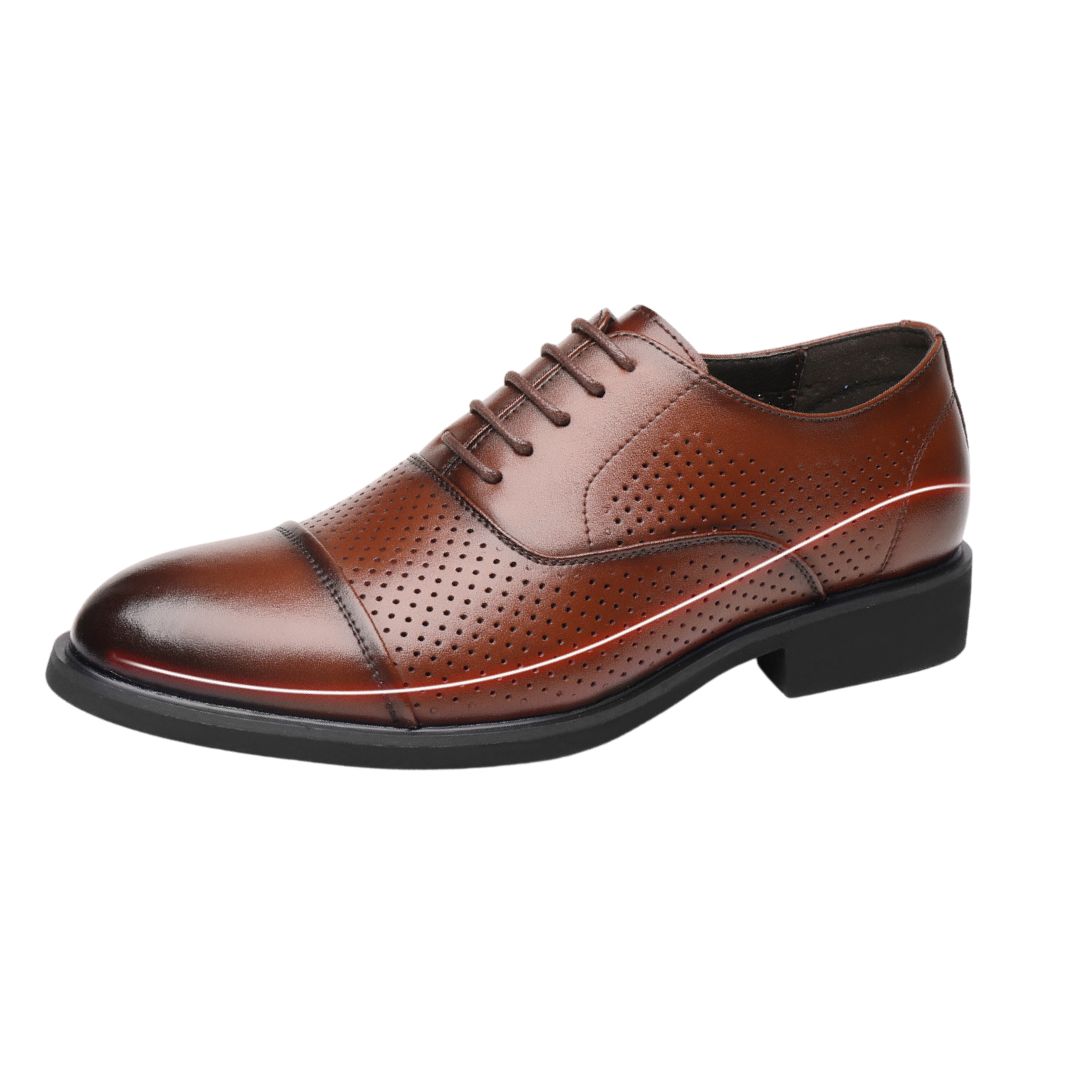 Elevateshooes Elite Business-Schuhe – Schwarz, 45