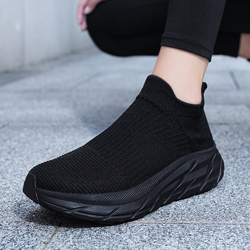 Elevateshooes Flexy Höhensneaker – Schwarz, 36