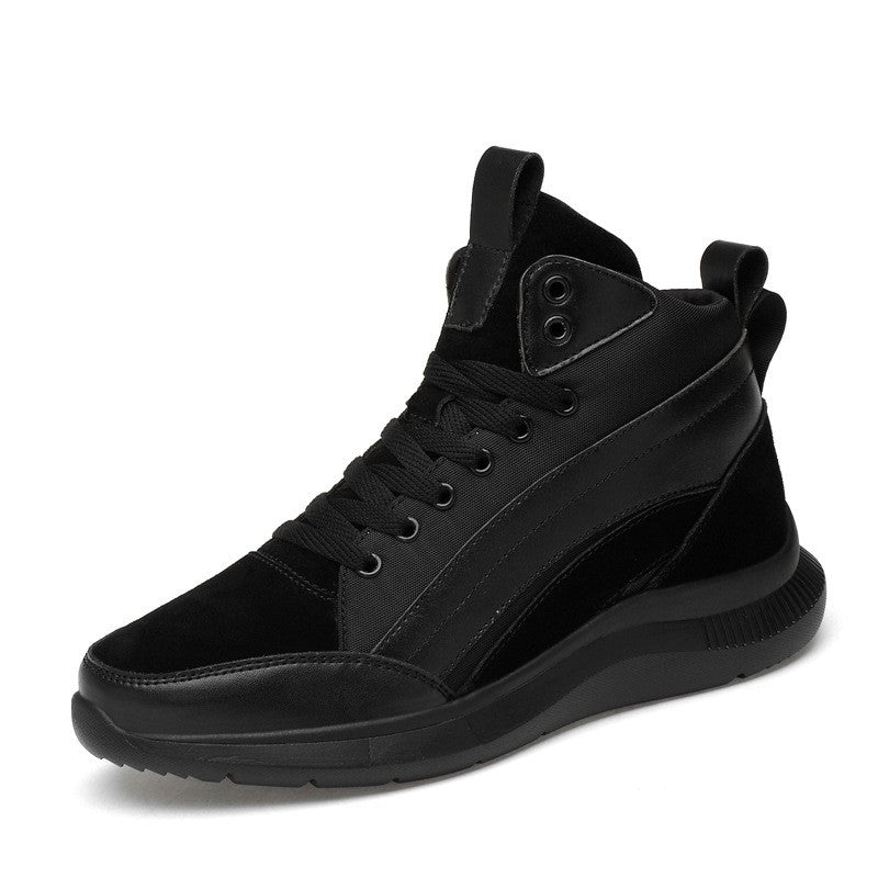 Elevateshooes Future Höhensneaker – Weiß-Schwarz, +6 cm, 41