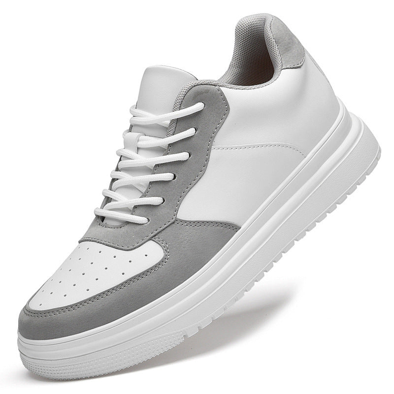 Elevateshooes Grey Street Höhensneaker – +8 cm, 45, Grau
