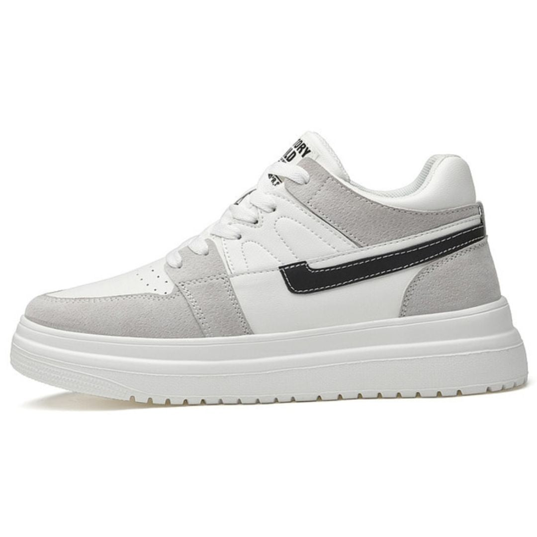 Elevateshooes Impact Höhensneaker – Hellgrau, 37