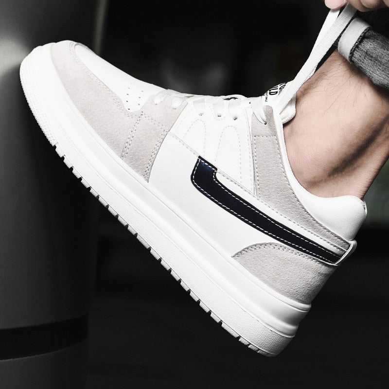 Elevateshooes Impact Höhensneaker – Hellgrau, 39