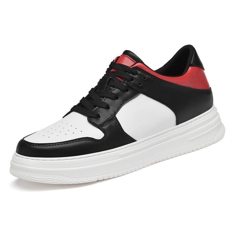 Elevateshooes Lifty Höhensneaker – Schwarz/Weiß, +4 cm, 41