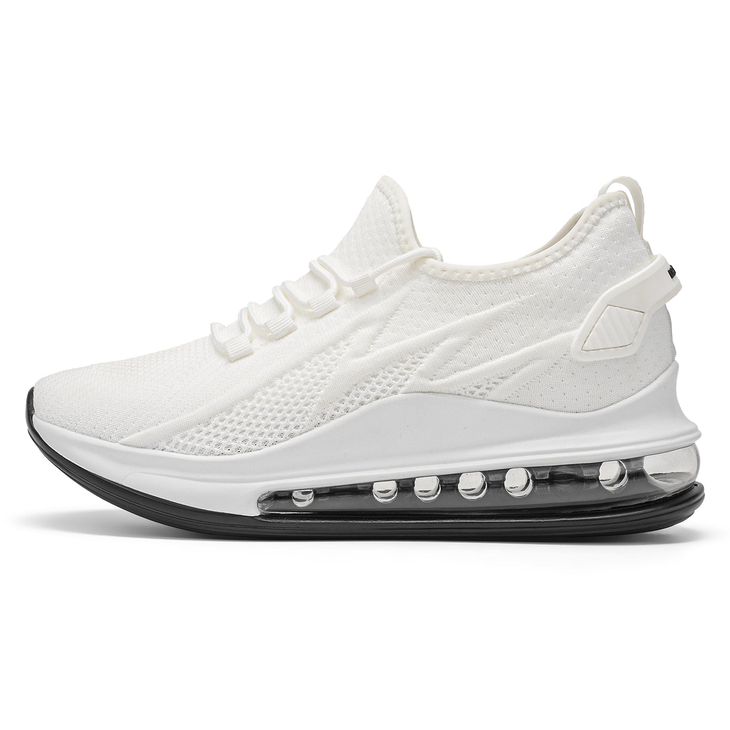 Elevateshooes Sporty Air Höhensneaker – Weiß, +10 cm, 36