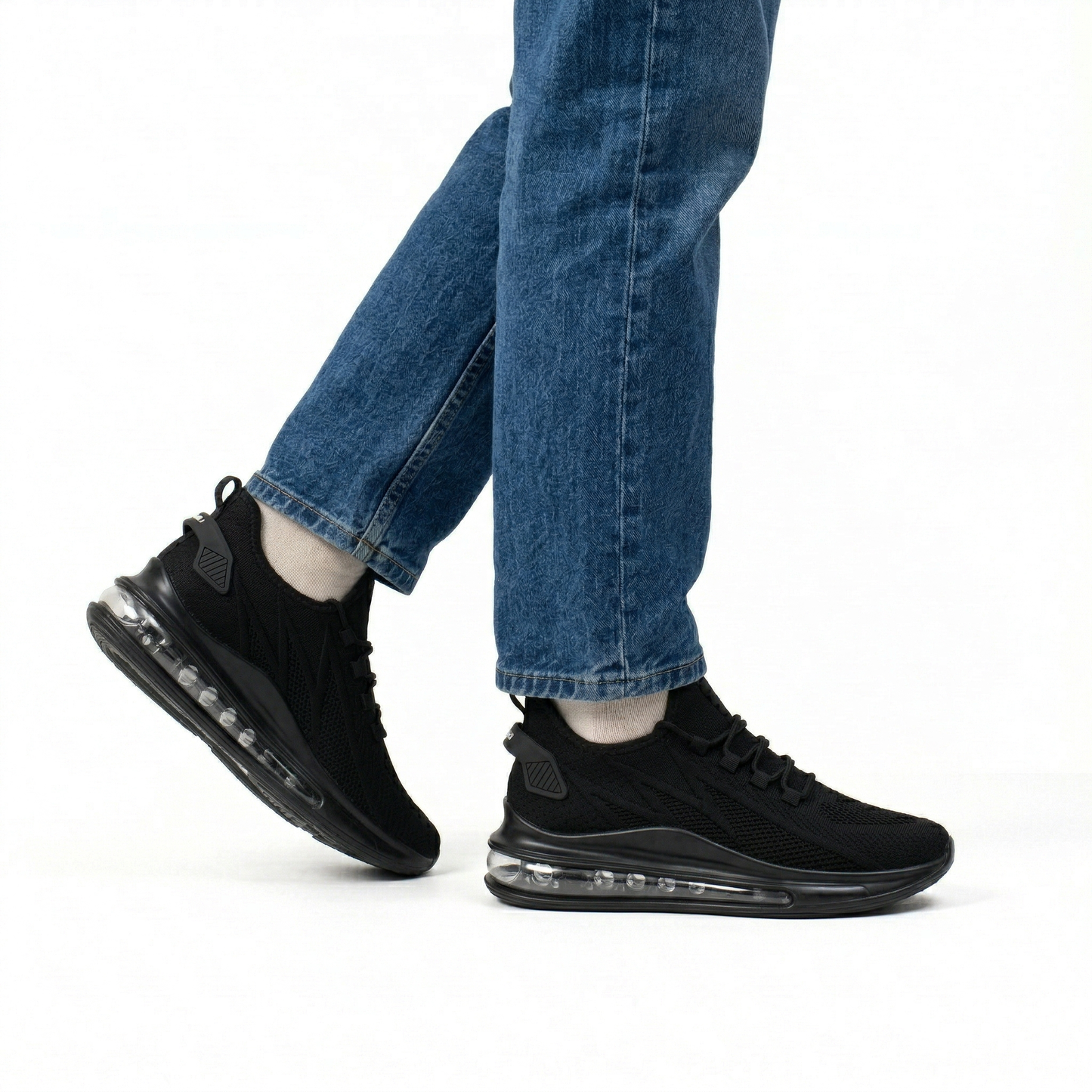 Elevateshooes Limitless Air Höhensneaker – Weiß, +10 cm, 40