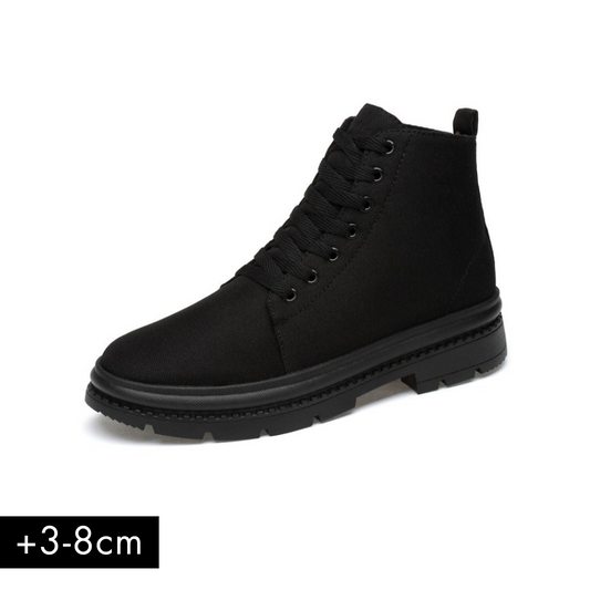 Elevateshooes Midnight Business-Schuhe – Schwarz, +8 cm, 37