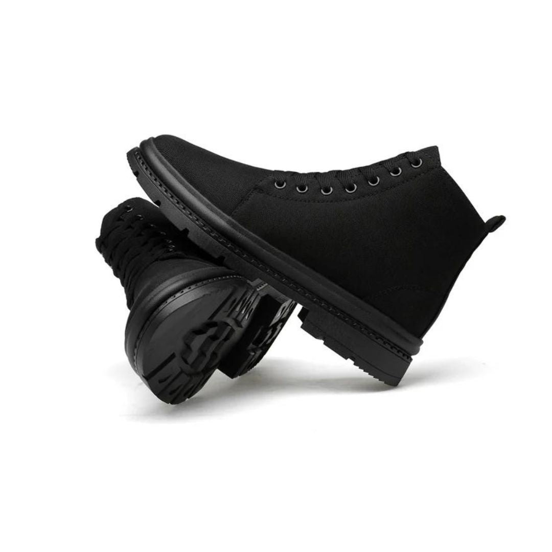 Elevateshooes Midnight Business-Schuhe – Schwarz, +8 cm, 40