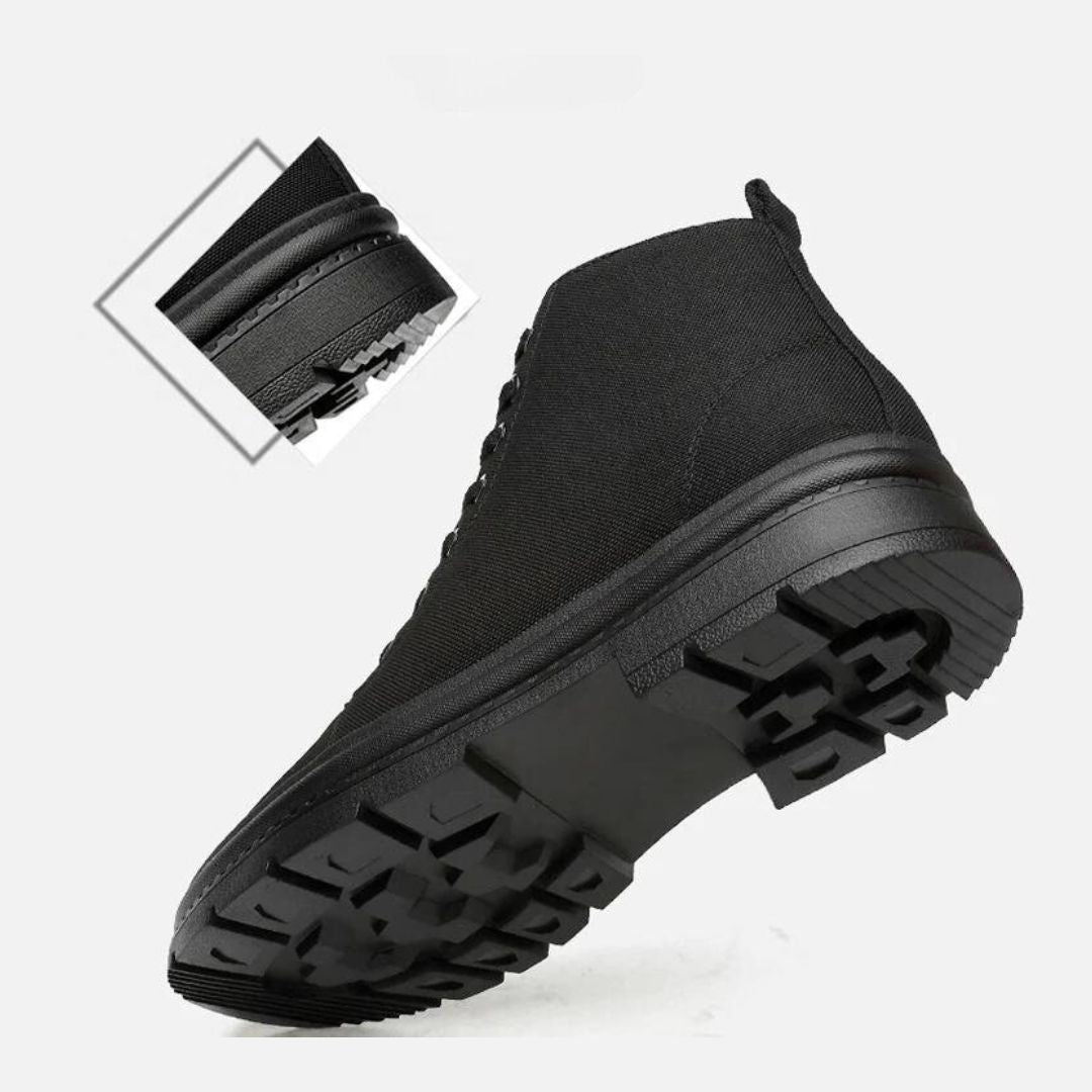 Elevateshooes Midnight Business-Schuhe – Schwarz, +8 cm, 44