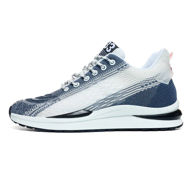 Elevateshooes Phantom Höhensneaker – Blau/Grau, +6 cm, 43