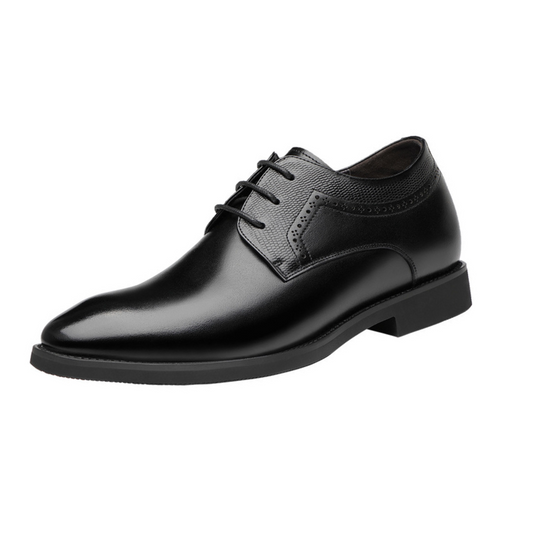Elevateshooes Prestige Business-Schuhe – Schwarz, +6 cm, 37