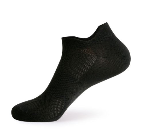 Elevateshooes Sneaker-Socken – Schwarz, 6 Stück, 34-39