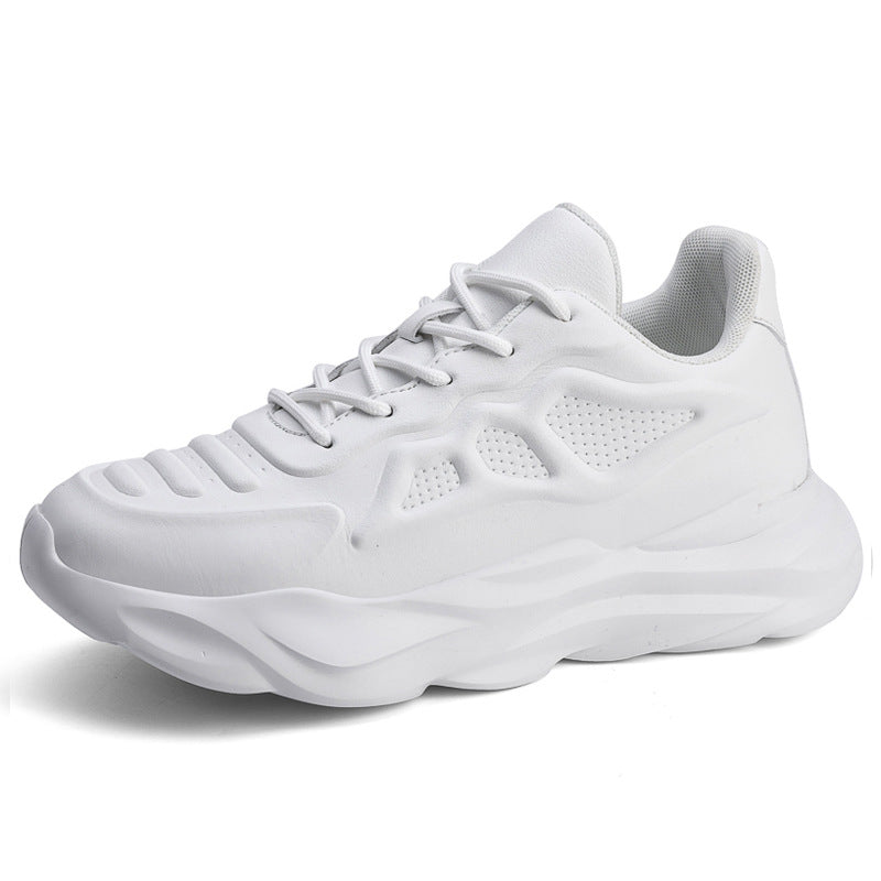 Elevateshooes Speed Höhensneaker – Weiß, +6 cm, 37