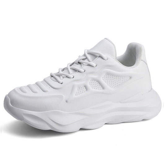 Elevateshooes Speed Höhensneaker – Weiß, +6 cm, 37