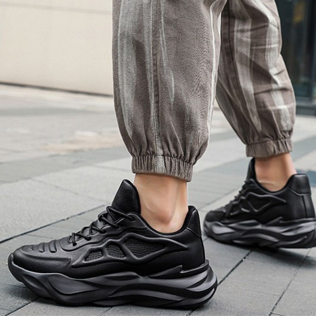 Elevateshooes Speed Höhensneaker – Weiß, +6 cm, 40