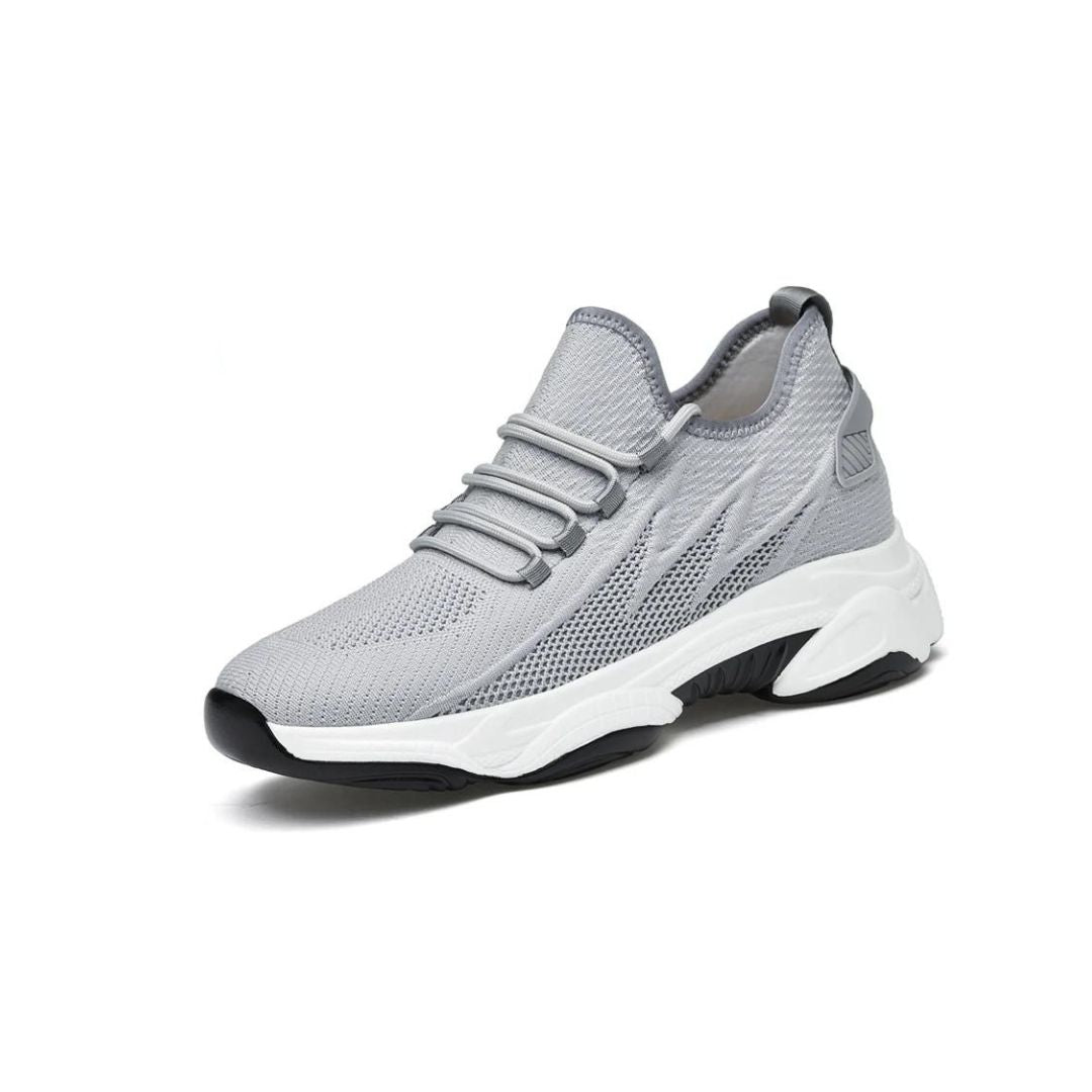Elevateshooes Limitless Höhensneaker – Weiß, +10 cm, 45