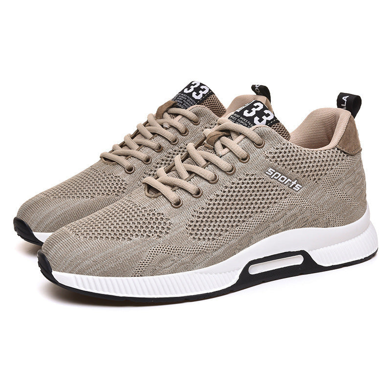 Elevateshooes Sprinty Höhensneaker – Beige, 38